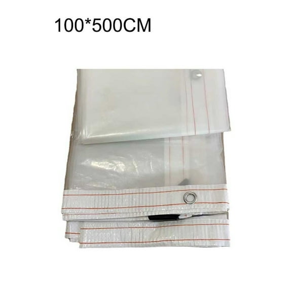 RichLink Edges for Garden Waterproof Clear Tarp Anti-Freeze Windproof Plant Protect