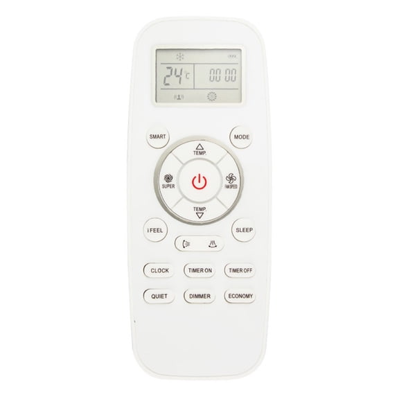 RichLink Ergonomic Remote Control for Hisense Air Conditioner Models Dg11L103 and More