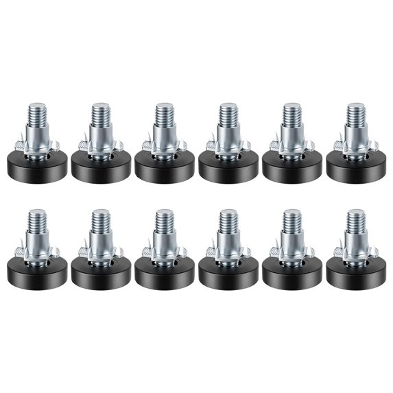 RichLink Feet Leveler Adjustable Anti-Slip Furniture Levelers Furniture Leveling Feet,12Pcs