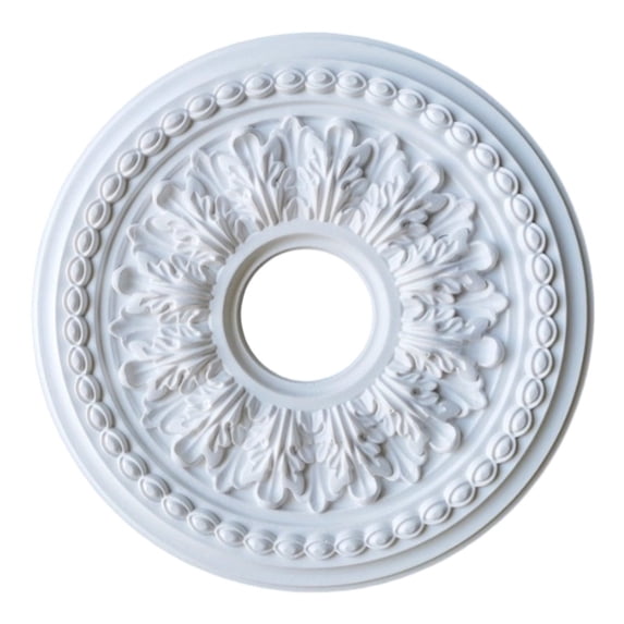 RichLink Home Round Pu Decorative Ceiling Fan Lamp Cover Ceiling Shape Decoration,26Cm