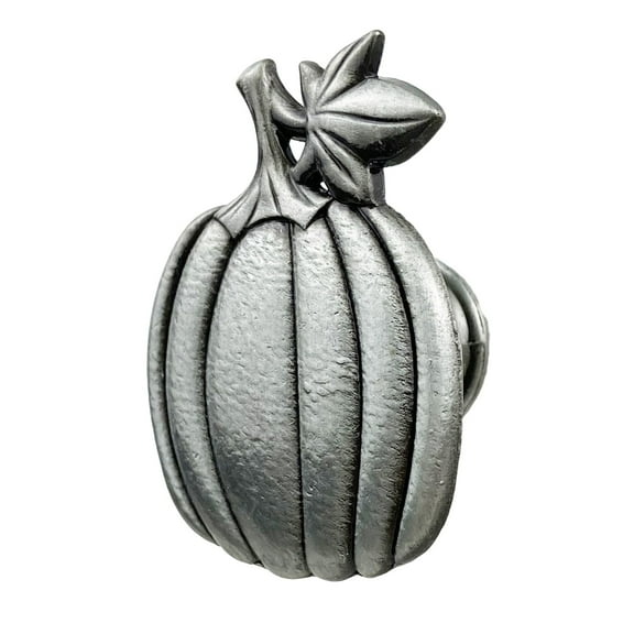 RichLink Pumpkin Shape Wardrobe Knob Brass Furniture Door Knobs and Handles Cabinet,Antique Pewter
