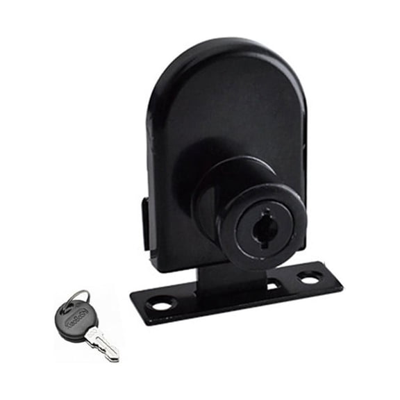 RichLink Showcase Cabinet Lock Door Glass Locks No Drilling Door Lock Zinc Alloy Cylinder Sliding Glass Hardware Accessories,2#