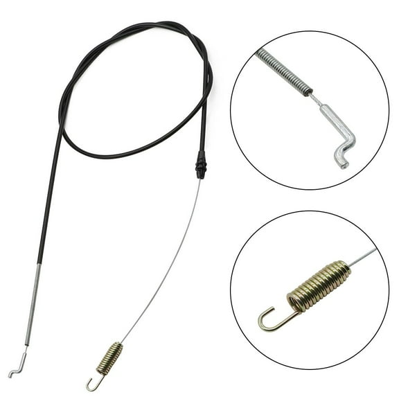 RichLink Traction Cable 105-1845 for 22" Recycler Front Drive Self-Propelled Lawn Mower - 68" Cable, 54.5" Conduit, Z-Bend End