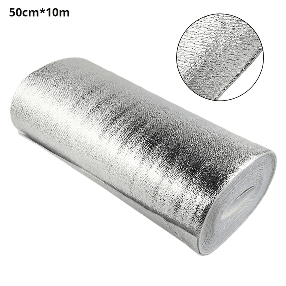 RichLink Wall Thermal insulation Reflective Film Aluminum Foil Thermal insulation Film，10m