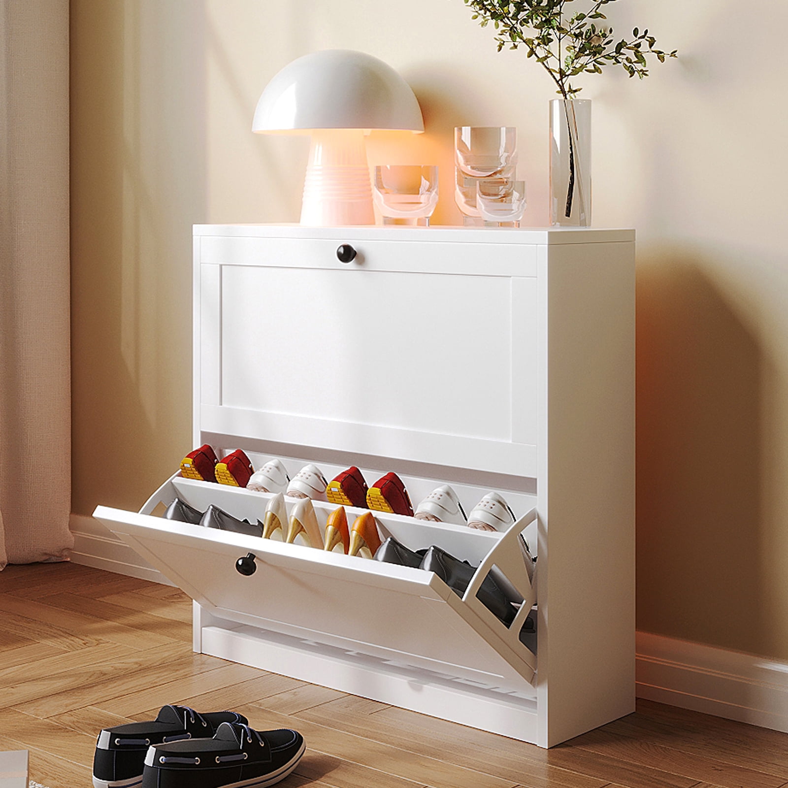 https://i5.walmartimages.com/seo/RichYa-Shoe-Cabinet-for-Entryway-White-Storage-Cabinet-Organizer-Rack-Flip-Down-Wood-2-Tier-for-Home-and-Apartment_7399a4b0-1d47-4bd8-94cf-2d0578b0c754.6723144fc748eb1dc910f7aa43a8ddc0.jpeg