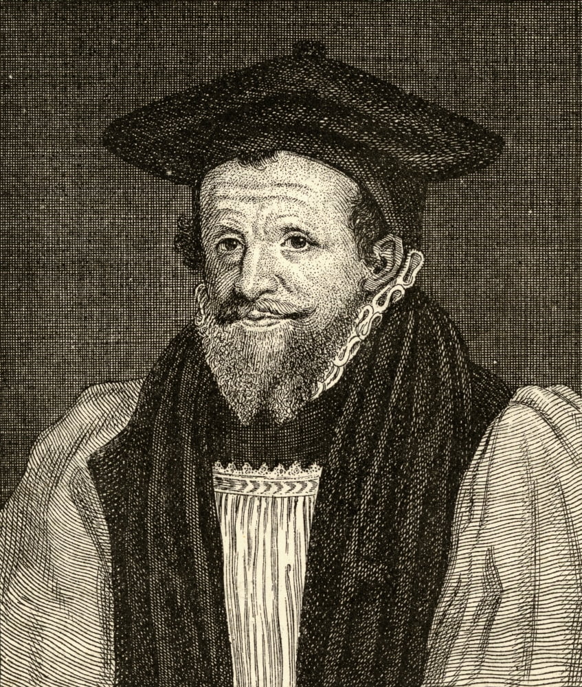 Richard Bancroft 1544 -1610 Archbishop Of Canterbury 1604-1610 Canvas Art - Ken Welsh  Design Pics (13 x 16)