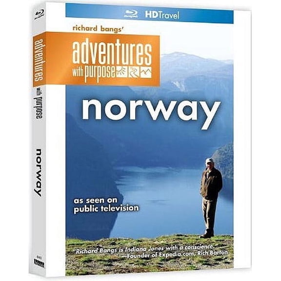 Richard Bangs' Adventures with Purpose: Norway (Blu-ray, 2009) NEW