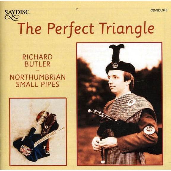 Richard Butler - The Perfect Triangle/Northumbrian Small Pipes - Music & Performance - CD