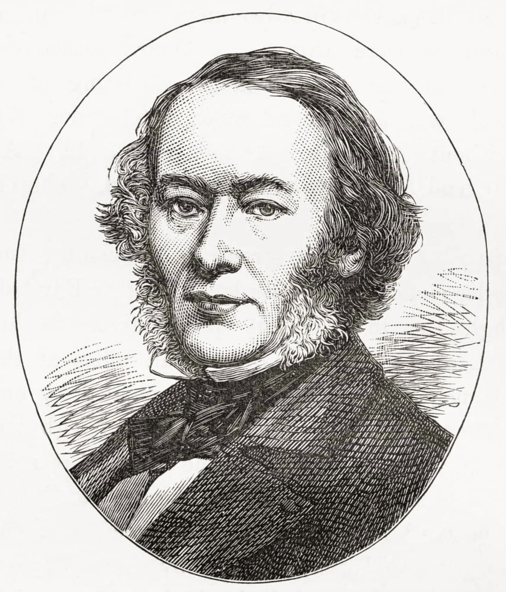 Richard Cobden 1804 Canvas Art - Ken Welsh Design Pics (13 x 15)