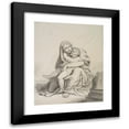 thumbnail image 1 of Richard Cosway 20x24 Black Modern Framed Museum Art Print Titled - Madonna with Child (1742 - 1821), 1 of 5