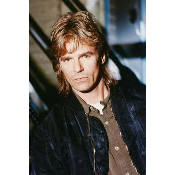 Richard Dean Anderson as Angus Macgyver in Macgyver 24x36 Poster Long Hair