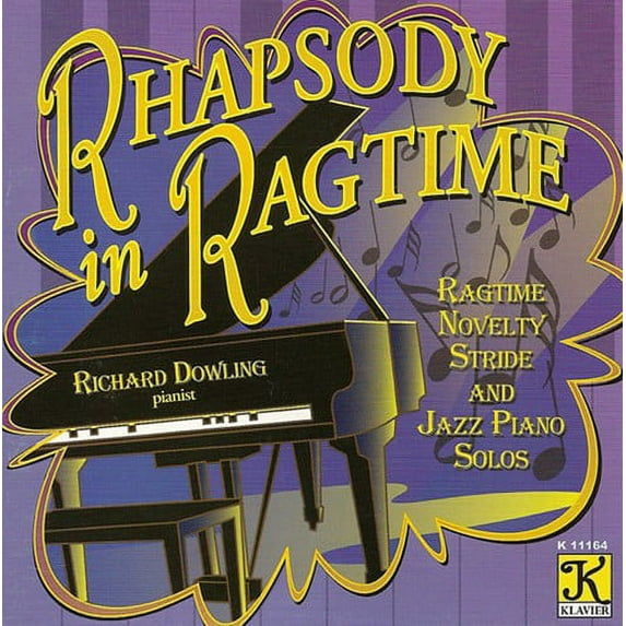 Richard Dowling - Rhapsody In Ragtime - Music & Performance - CD