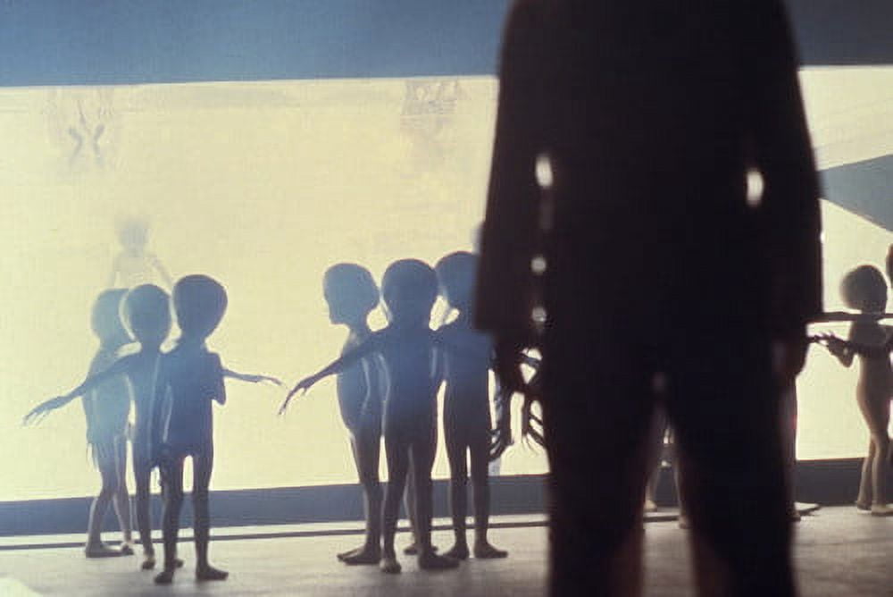 Richard Dreyfuss in Close Encounters of the Third Kind final scene with ...