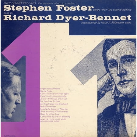 Richard Dyer-Bennett - Vol. 11 (Stephen Foster Songst) - Music & Performance - CD