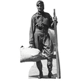 thumbnail image 1 of Richard E Byrd Pioneer Aviator North South Pole Cardboard Cutout Standee Standup, 1 of 1