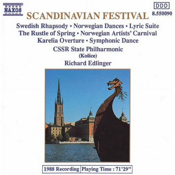 Richard Edlinger - Scandinavian Festival - Music & Performance - CD