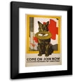 thumbnail image 1 of Richard Fayerweather Babcock 17x24 Black Modern Framed Museum Art Print Titled - Come on - Join Now (1917), 1 of 5