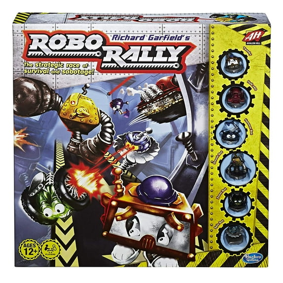 Richard Garfield's Robo Rally Avalon Hill Game Strategic Race
