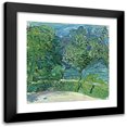 thumbnail image 1 of Richard Gerstl 20x20 Black Modern Framed Museum Art Print Titled - Lakeside Road Near Gmunden (1907), 1 of 5