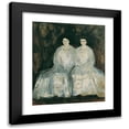 thumbnail image 1 of Richard Gerstl 20x23 Black Modern Framed Museum Art Print Titled - The Sisters Karoline and Pauline Fey (1905), 1 of 5