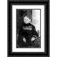 thumbnail image 1 of Richard Gerstl 2x Matted 18x24 Black Ornate Framed Art Print 'Child's Portrait', 1 of 2