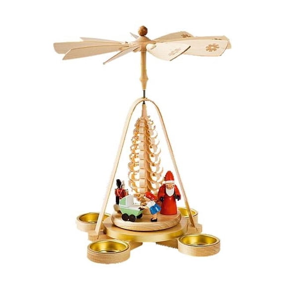 Richard Glaesser Pyramid - Santa with Toys and tree