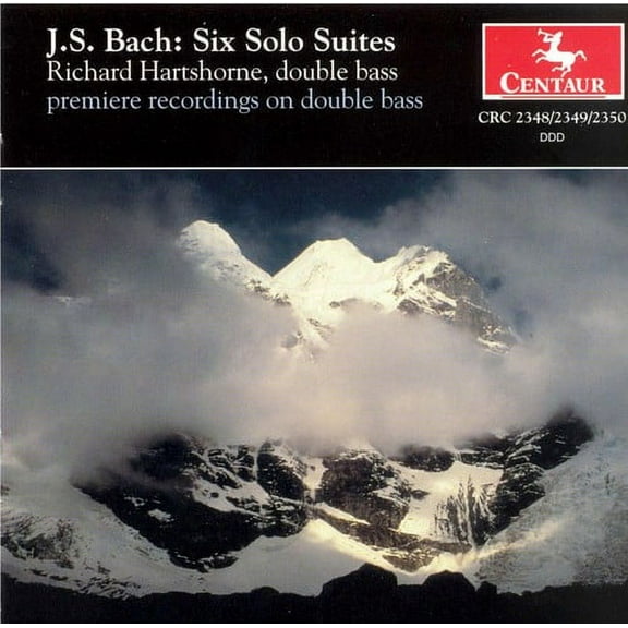 Richard Hartshorne - Six Cello Stes [Arranged for Double Bass] - Music & Performance - CD