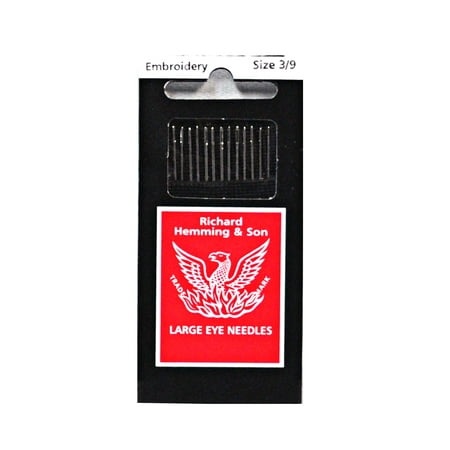 Richard Hemming Embroidery Needle Size 3-9