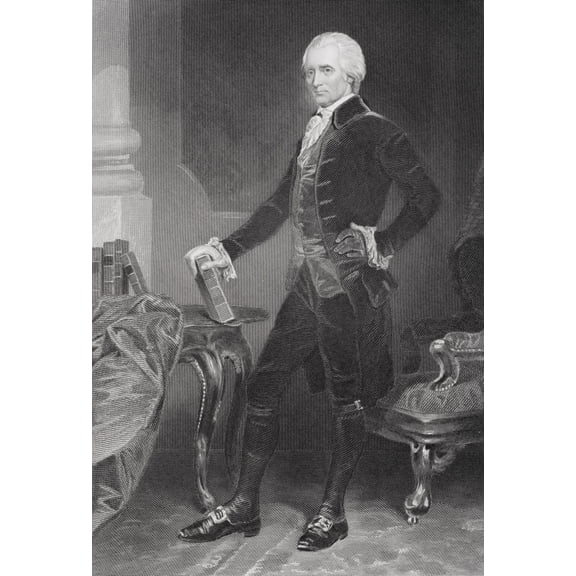 Richard Henry Lee 1732 - 1794. American Aristocrat And First Us Senator For