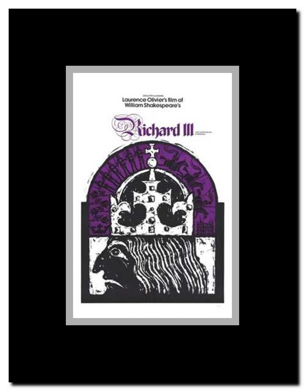 Richard III Framed Movie Poster