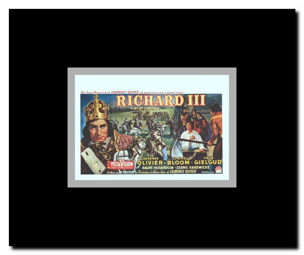 Richard III Framed Movie Poster