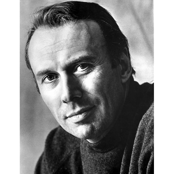 Richard Kiley Posed in Black SweaTShirt Photo Print (8 x 10)