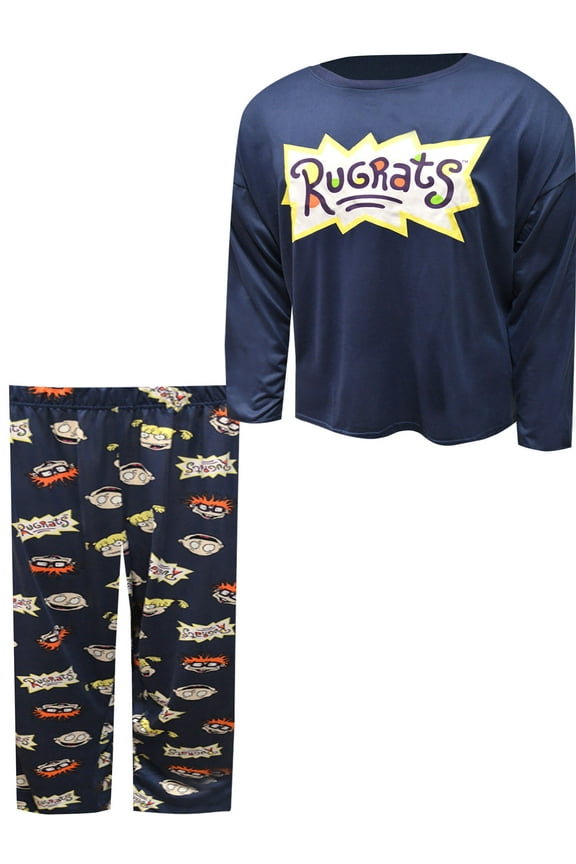 International Womens Nickelodeon Rugrats Cast Plus Size Pajamas (1X)