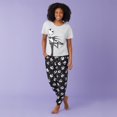 thumbnail image 1 of Richard Leeds International Womens Nightmare Before Christmas Matching 2 Piece Short Sleeve PJs Top & Jogger Pants Set - Soft & Cozy Sleep & Loungewear Pajamas Sets for Women, Gray X-Large, 1 of 6