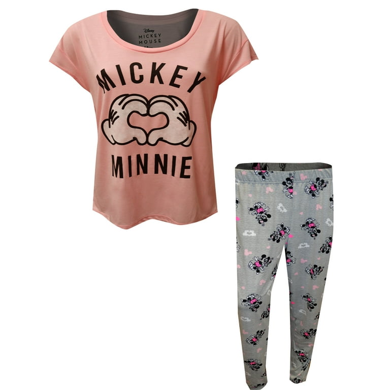 Minnie mouse best sale pajamas adults walmart