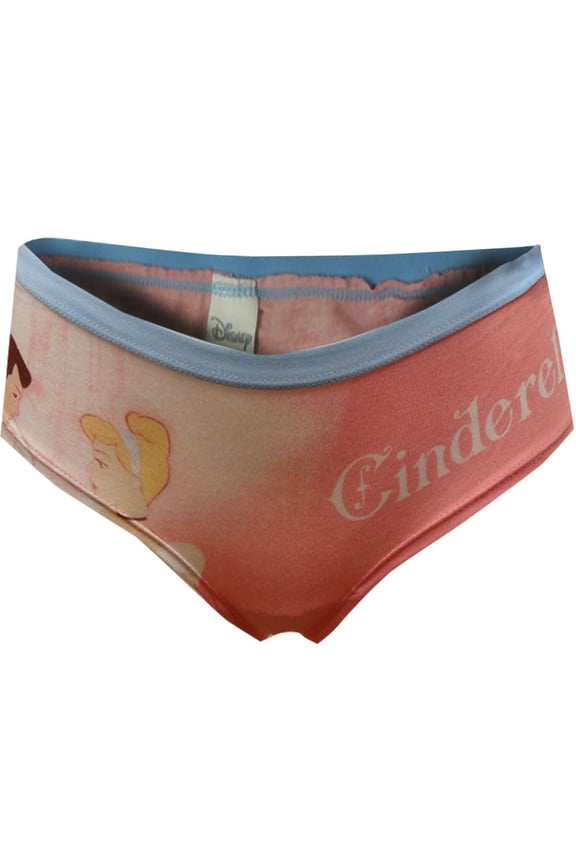 Womens Disney's Cinderella and Prince Charming Pink Panty (Medium)