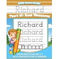 thumbnail image 1 of Richard Letter Tracing for Kids Trace my Name Workbook: Tracing Books for Kids ages 3 - 5 Pre-K & Kindergarten Practice , (Paperback), 1 of 1