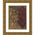 thumbnail image 1 of Richard Nicolaüs Roland Holst 11x14 Gold Ornate Wood Frame and Double Matted Museum Art Print Titled - Design for Window in the Noordertransept in De Dom in Utrecht 18 (ca. 1878-1938), 1 of 4
