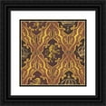 thumbnail image 1 of Richard Nicolaüs Roland Holst 15x15 Black Ornate Wood Framed Double Matted Museum Art Print Titled - Design for Vignet Laren, Gooi (1878 - 1938), 1 of 5