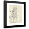 thumbnail image 1 of Richard Nicolaüs Roland Holst 17x24 Black Modern Framed Museum Art Print Titled - Standing Woman on Slippers (Mrs. Van Der Schalk -Van Der Hoeven) (1904 - 1905), 1 of 5