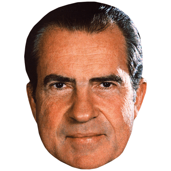 Richard Nixon (Black Hair) Big Head.