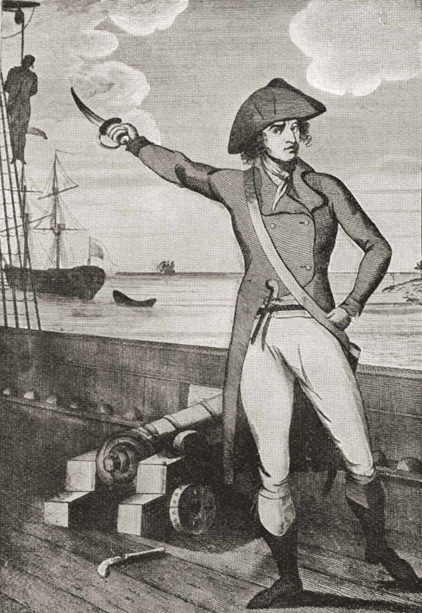 Richard Parker 1767 Canvas Art - Ken Welsh Design Pics (11 x 17)