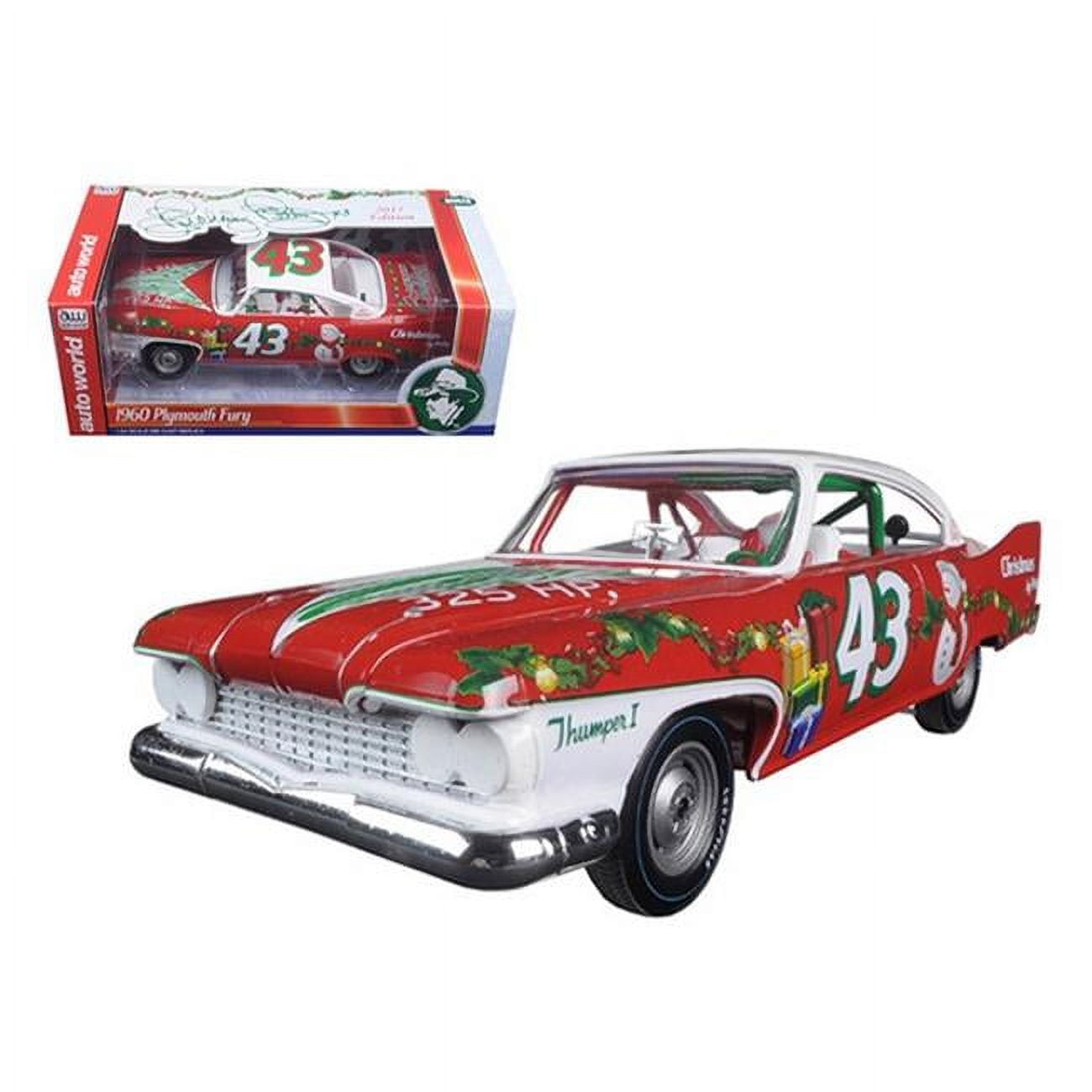Richard Petty 1960 Plymouth Fury #43 2015 Christmas Edition