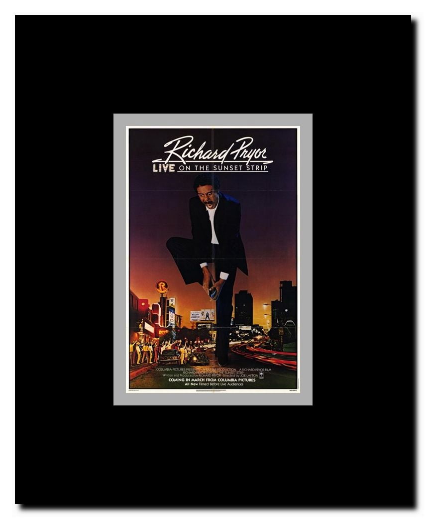 Richard Pryor Live on Sunset Strip Framed Movie Poster
