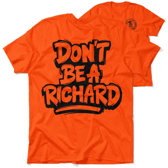Richard - Safety Orange T-Shirt