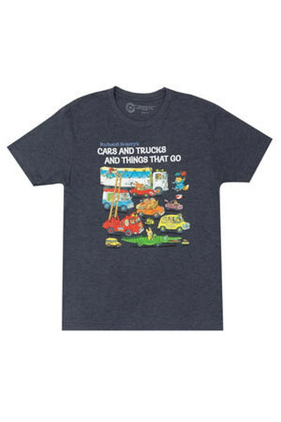 Richard Scarry: Cars and Trucks and Things That Go Unisex T-Shirt Large