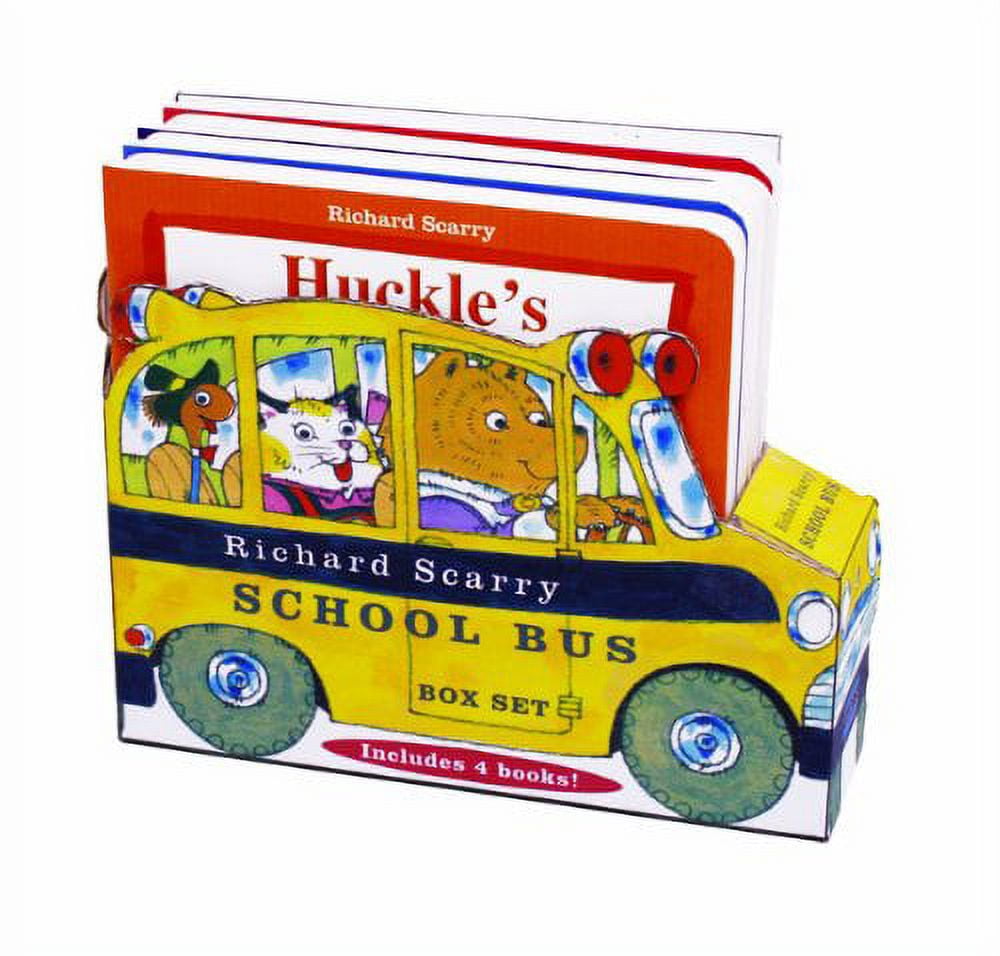 Bus Box Set Richard Scarry School Bus Box Set - Walmart.com