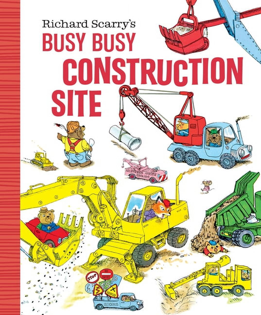 Richard Scarry's Busy Busy Board Books Richard Scarry's Busy Busy Construction Site, (Board Book)
