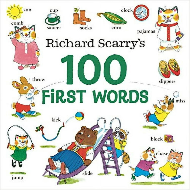 Baby's First Words, Ages 0-3, Board Book