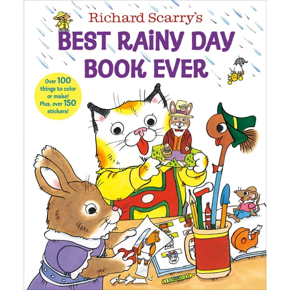 Richard Scarry's Best Rainy Day Book Ever, (Paperback)